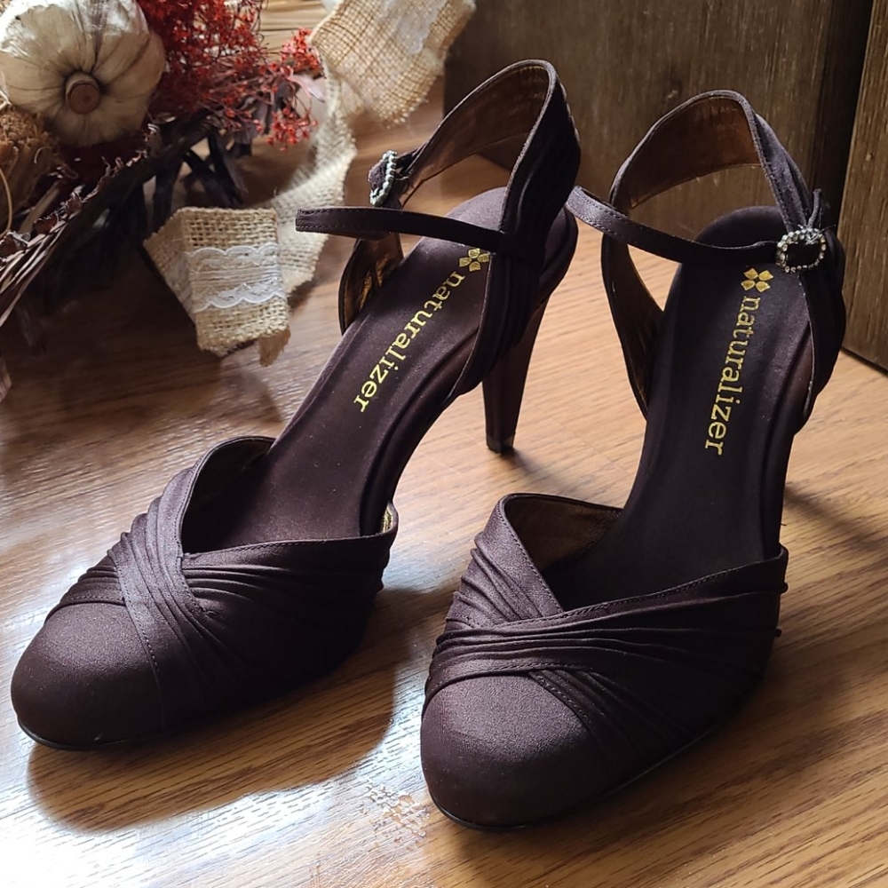 Naturalizer ankle strap high heels